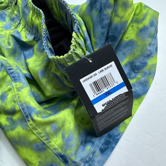 New! Under Armour Blue Green Swim Trunks - Picture 5 of 6